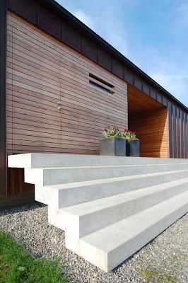 Casa Minimalista en el Campo