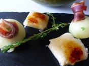 Melón, Cecina Foie