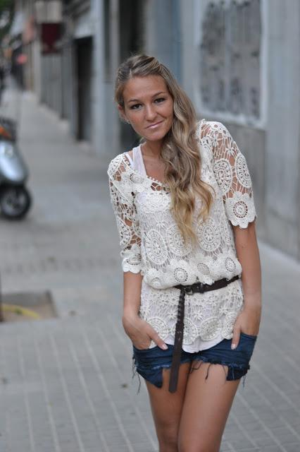 LACE TOP and DOWNTOWN MARKET MAREMAGNUM COMING SOON...