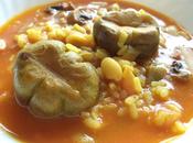 Arroz Berenjena Pueblo, Ajos Tiernos Tomate Seco