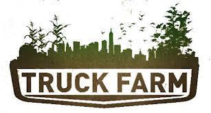 Un huerto en una camioneta