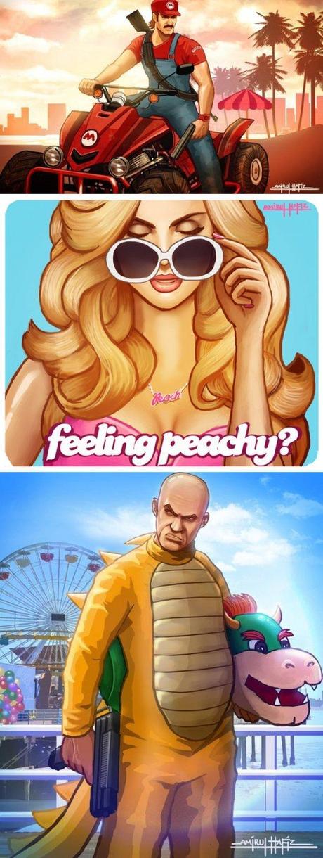 Fictional Grand Theft Auto Games