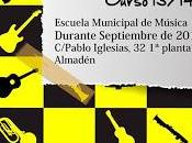 Abierta matrícula Escuela Municipal Música Almadén