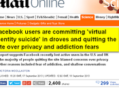 Millones abandonan Facebook falta privacidad cometiendo "suicidio identitario virtual"