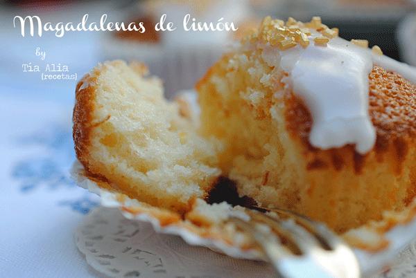 Magdalenas de limón