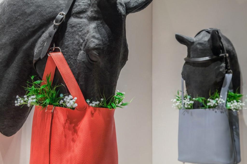 Escaparate para Hermès