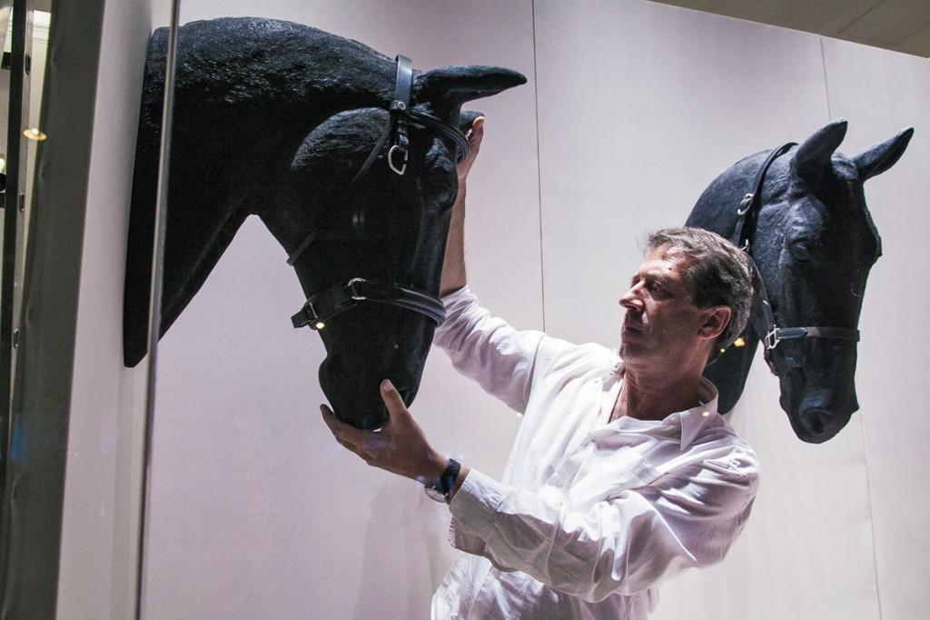 Escaparate para Hermès