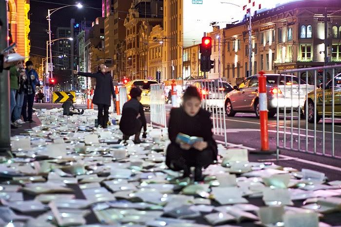 La literatura invade las calles