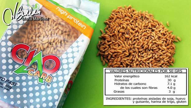 Proto Pasta Ciao Carb: arroz y pasta aptos dieta Dukan