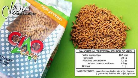 Proto Pasta Ciao Carb: arroz y pasta aptos dieta Dukan