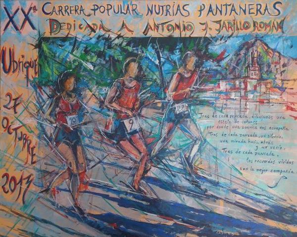 Cartel XX Carrera Nutrias Pantaneras