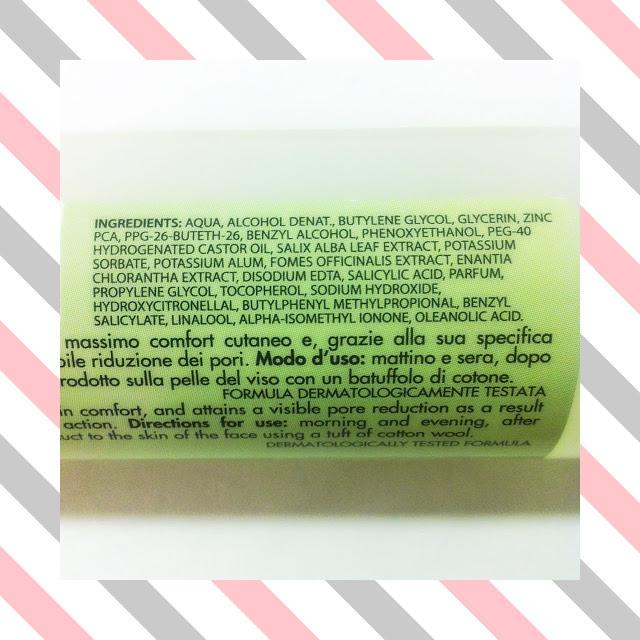 Tónico Instantáneo Astringente de Bottega Verde