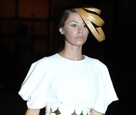 Desfile de la diseÒadora Maria Lafuente madrid 17.9.13