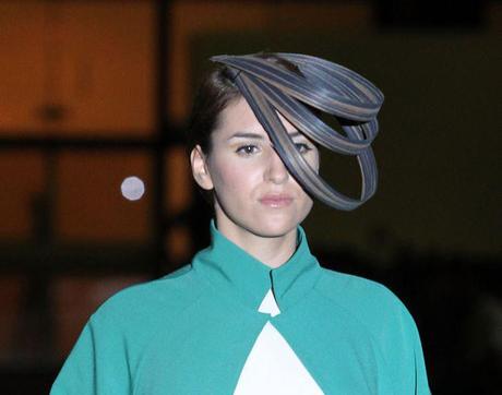 Desfile de la diseÒadora Maria Lafuente madrid 17.9.13