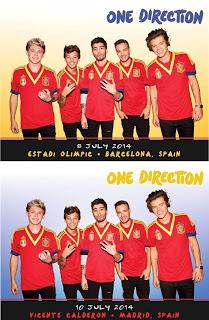 One Direction actuarán en estadios de Barcelona y Madrid en julio de 2014