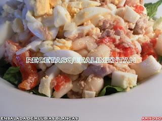 ENSALADA DE ALUBIAS BLANCAS