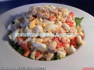 ENSALADA DE ALUBIAS BLANCAS