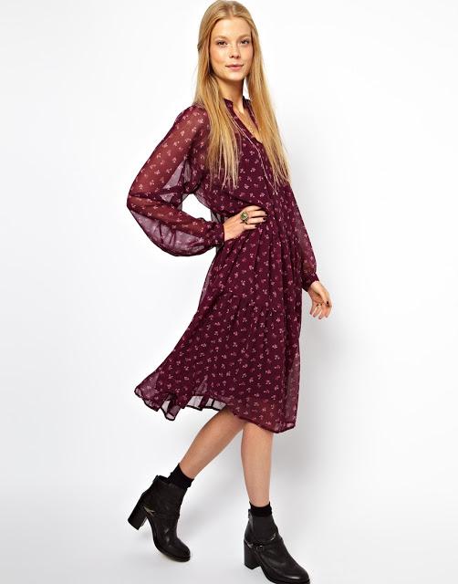 Otoño/invierno vestidos para todas las edades