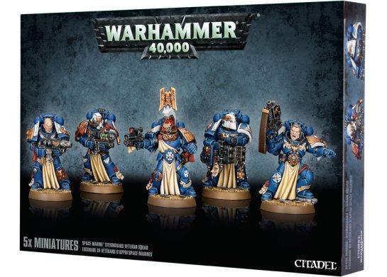 Escuadra de Veteranos de la Guardia Marines Espaciales caja