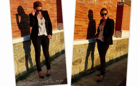 Como combinar y elegir chaquetas de entretiempo. Mis opciones, americana, chaqueta vaquera o chaqueta de cuero look con americana negra