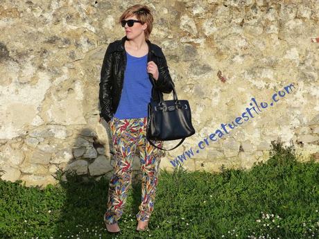 Como combinar y elegir chaquetas de entretiempo. Mis opciones, americana, chaqueta vaquera o chaqueta de cuero pantalón de colores y chaqueta de cuero