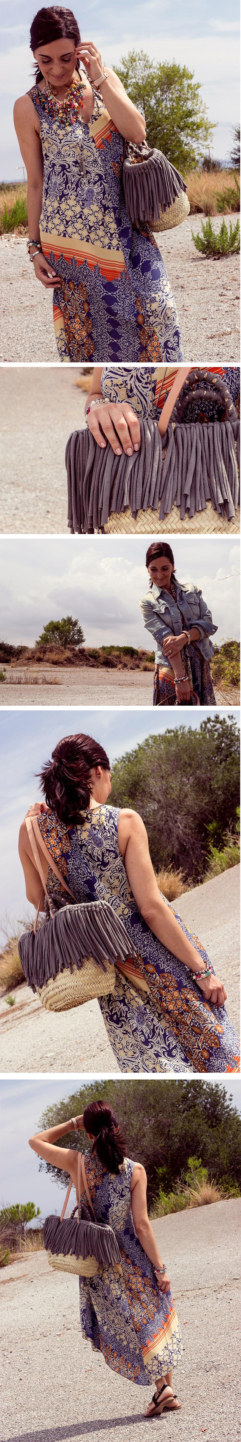 Vestido con estamapdo