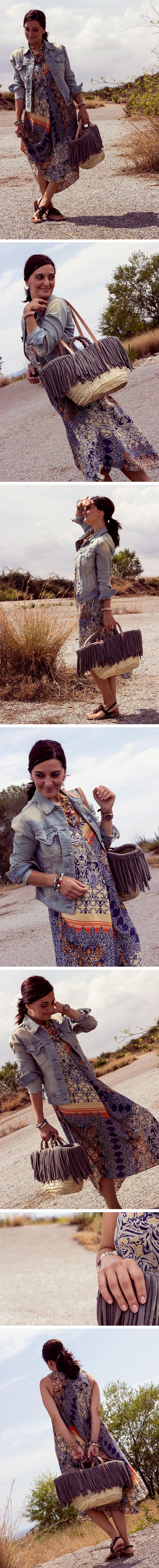 Vestido con estamapdo