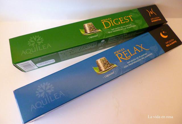 Infusiones en cápsula de Aquilea