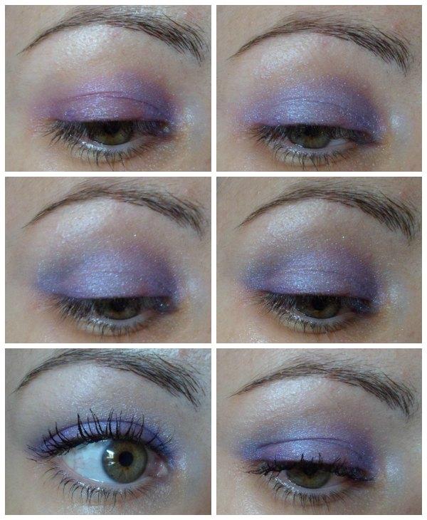 Maquillaje lilas blanco con Deborah Milano + It Style Make Up + Deliplus