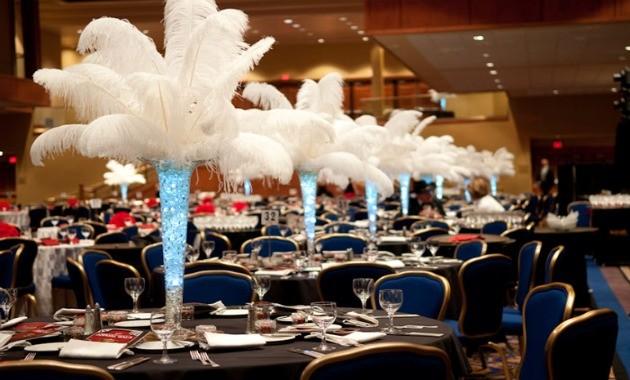 Decorar eventos con plumas