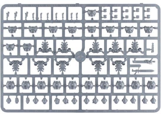 Escuadra Táctica de los Marines Espaciales matriz 2