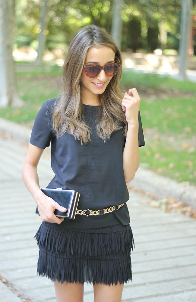 Fringed Skirt