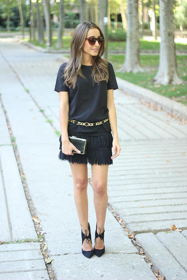 Fringed Skirt