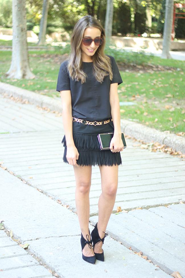 Fringed Skirt