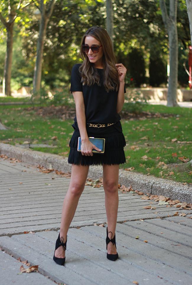 Fringed Skirt