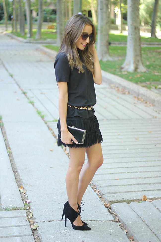 Fringed Skirt