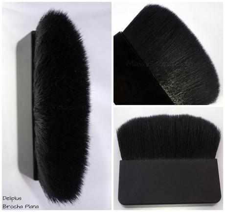 Brocha Plana de Deliplus - Review y usos Brocha Plana de Deliplus - Review y usos