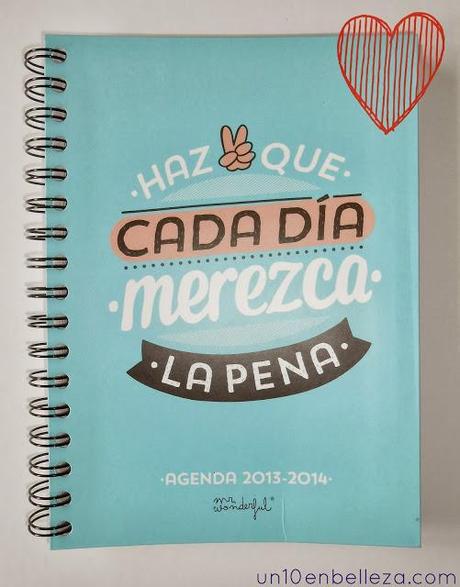 Agenda Mr.Wonderful 2013-2014