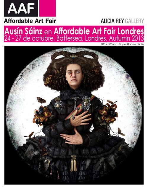 Affordable Art Fair Londres, Alicia Rey Gallery y Ausín Sáinz.