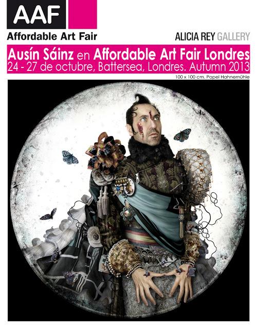 Affordable Art Fair Londres, Alicia Rey Gallery y Ausín Sáinz.