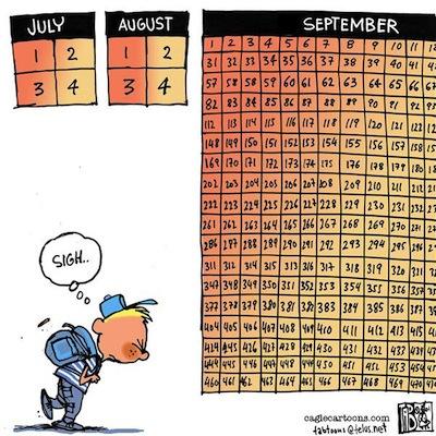 síndrome post vacacional niños