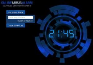 Online-Music-Alarm-Clock