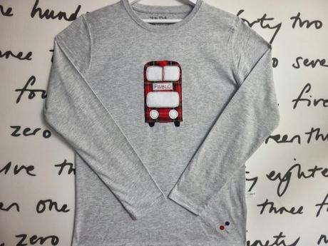 CAMISETA NIÑO AUTOBUS.