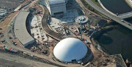 Imagen aérea del Centro Cultural Internacional Óscar Niemeyer / EFE - ABC.es