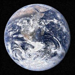 La Tierra observada desde el Apollo 17