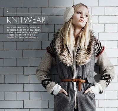 Los ocho básicos del otoño/invierno 2010, según Topshop