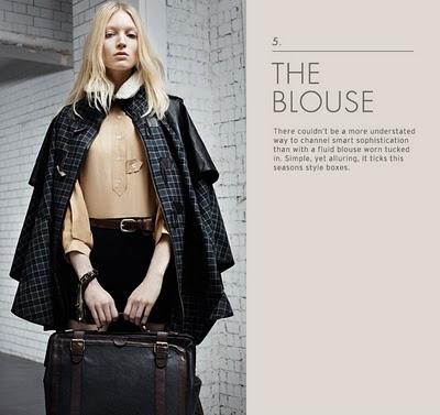 Los ocho básicos del otoño/invierno 2010, según Topshop