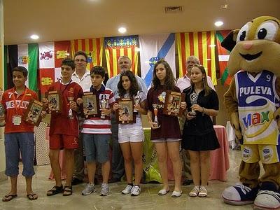 Jaime Santos Campeón y Alejandro Escudero Subcampeón de España sub14 Linares 2010