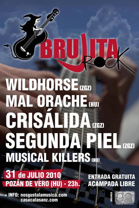 Se presenta el cartel del Brujita Rock Festival 2010