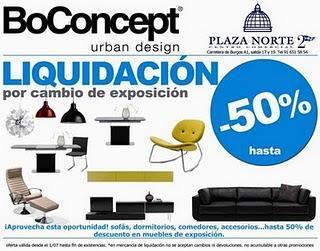 BoConcept: 50% de descuento por cambio de exposición